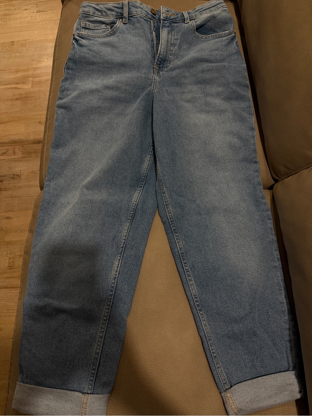 H&M Light Blue Boyfriend Jeans